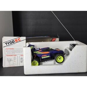 Tyco R/C Nitro Invader Truck RC Car Box Instructions Vintage Retro Toy 27 Mhz